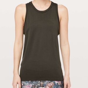 NWT lululemon Swiftly Breeze Tank - 4 - Dark Olive